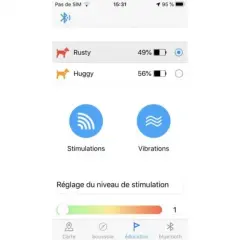 NUMAXES CANİCOM ŞOKLU MİNİ 2 EK TASMA