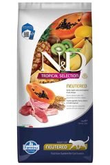 N&D Tropical Selection Kuzu Etli Kısırlaştırılmış Kedi Maması 10kg
