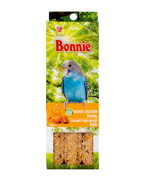 Bonnie Ballı Muhabbet Kuşu Krakeri