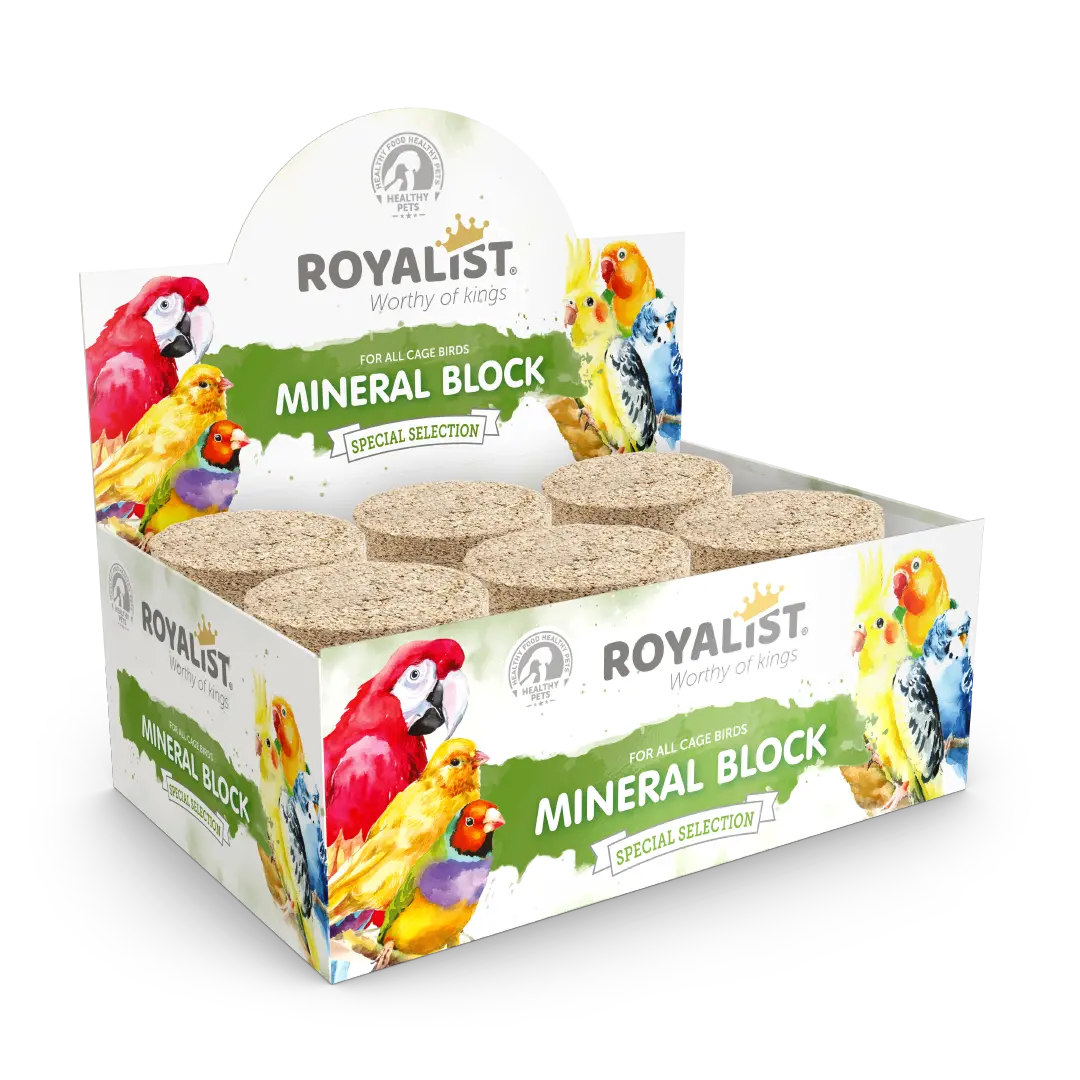 ROYALIST BIRD MINERAL BLOCK