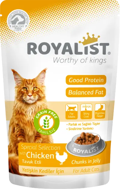 ROYALiST TAVUKLU POUCH KONSERVE 85 GR