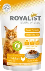 ROYALiST TAVUKLU POUCH KONSERVE 85 GR