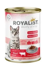 ROYALİST KEDİ BİFTEKLİ KONSERVE 400 GR