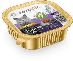 OYALİST KEDİ SOMONLU STERİL EZME 100 GR