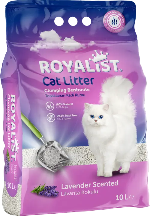 ROYALIST LAVANTALI KEDİ KUMU 10 LT