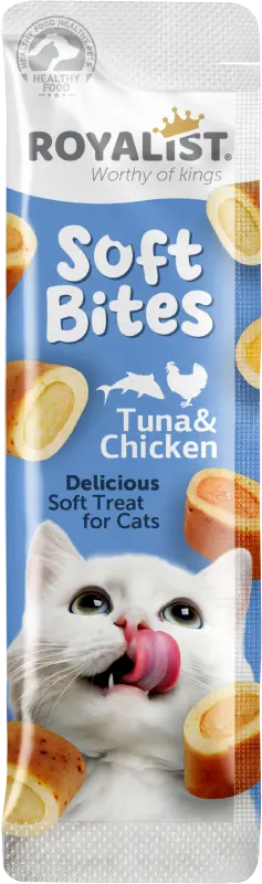 ROYALIST SOFT BİTES TUNA & CHİCKEN 10 GR
