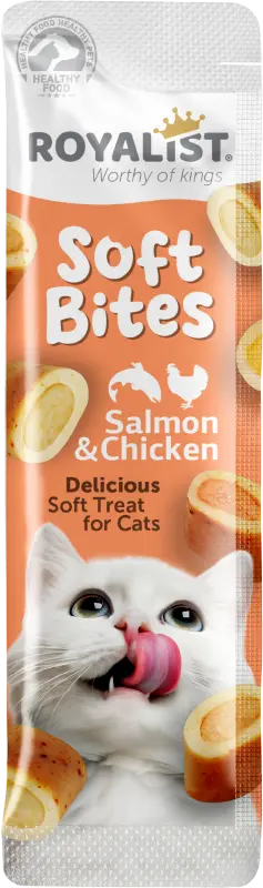 ROYALIST SOFT BİTES SALMON & CHİCKEN 10 GR
