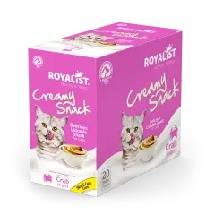 ROYALIST CREAMY SNACK - CRAB 75 GR