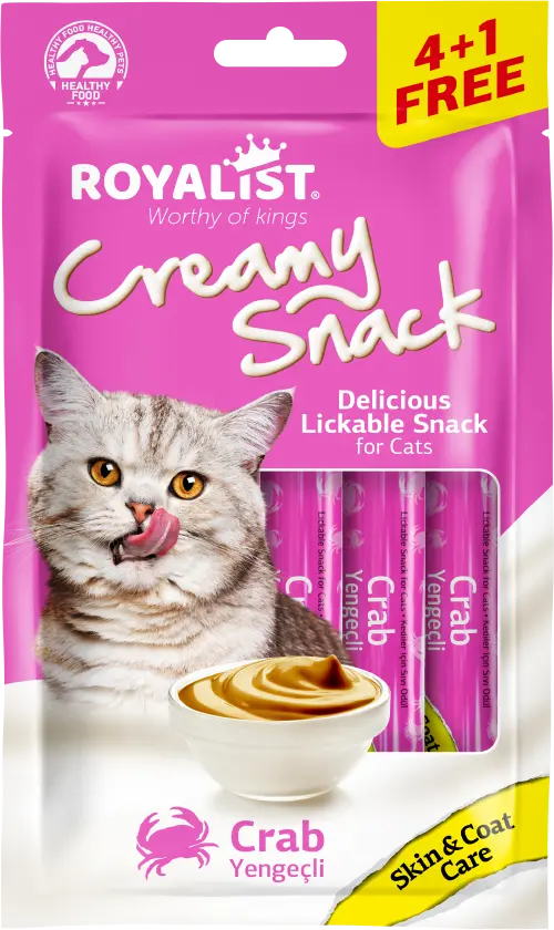 ROYALIST CREAMY SNACK - CRAB 75 GR