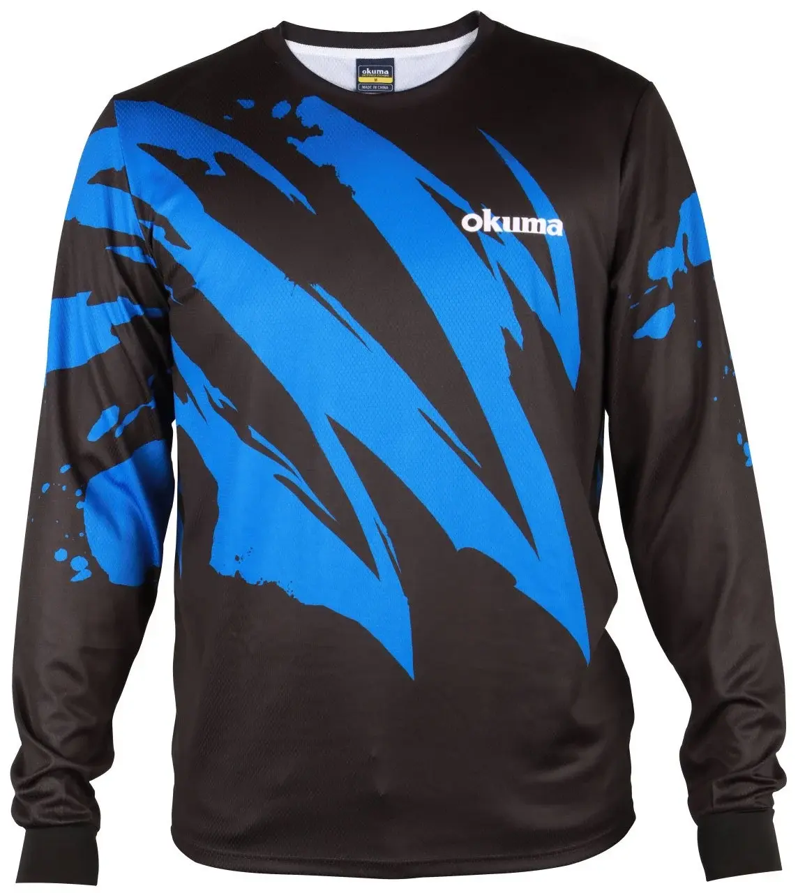 Okuma Motif Long Sleeve Shirt S-M
